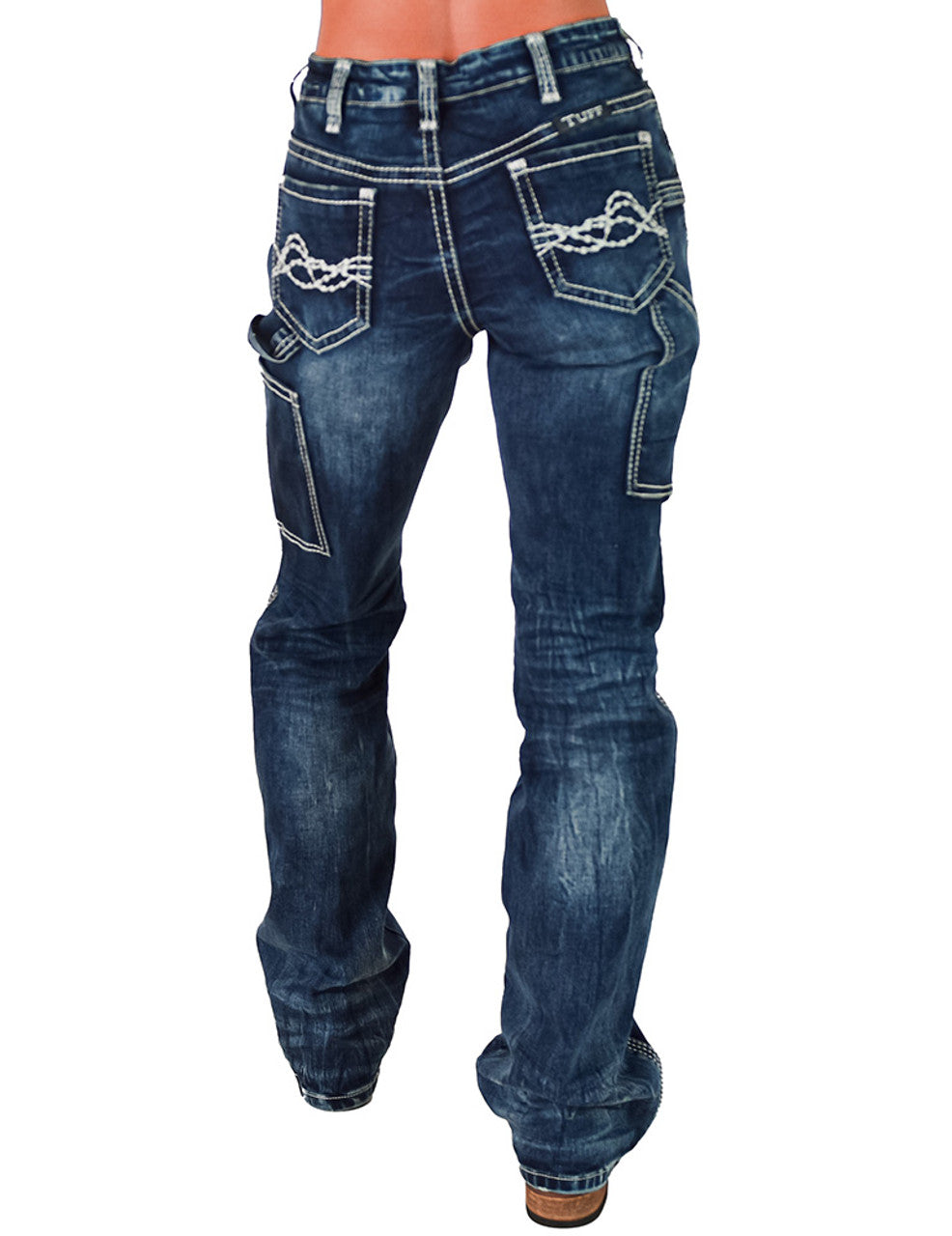 Flannel Cowgirl Carpenter Cowgirl Tuff Jeans