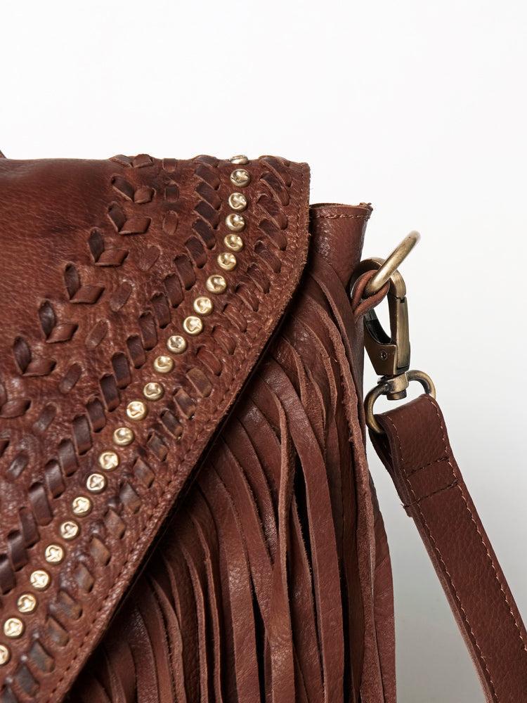 American Darling ADBGM126A Messenger Genuine Leather Women Bag Western Handbag Purse
