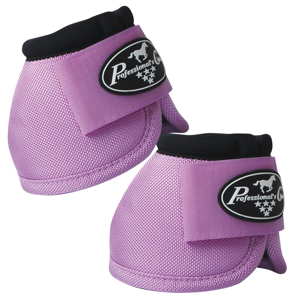 Professional Choice Tack Ballistic Overreach Horse Bell Boots Lilac
