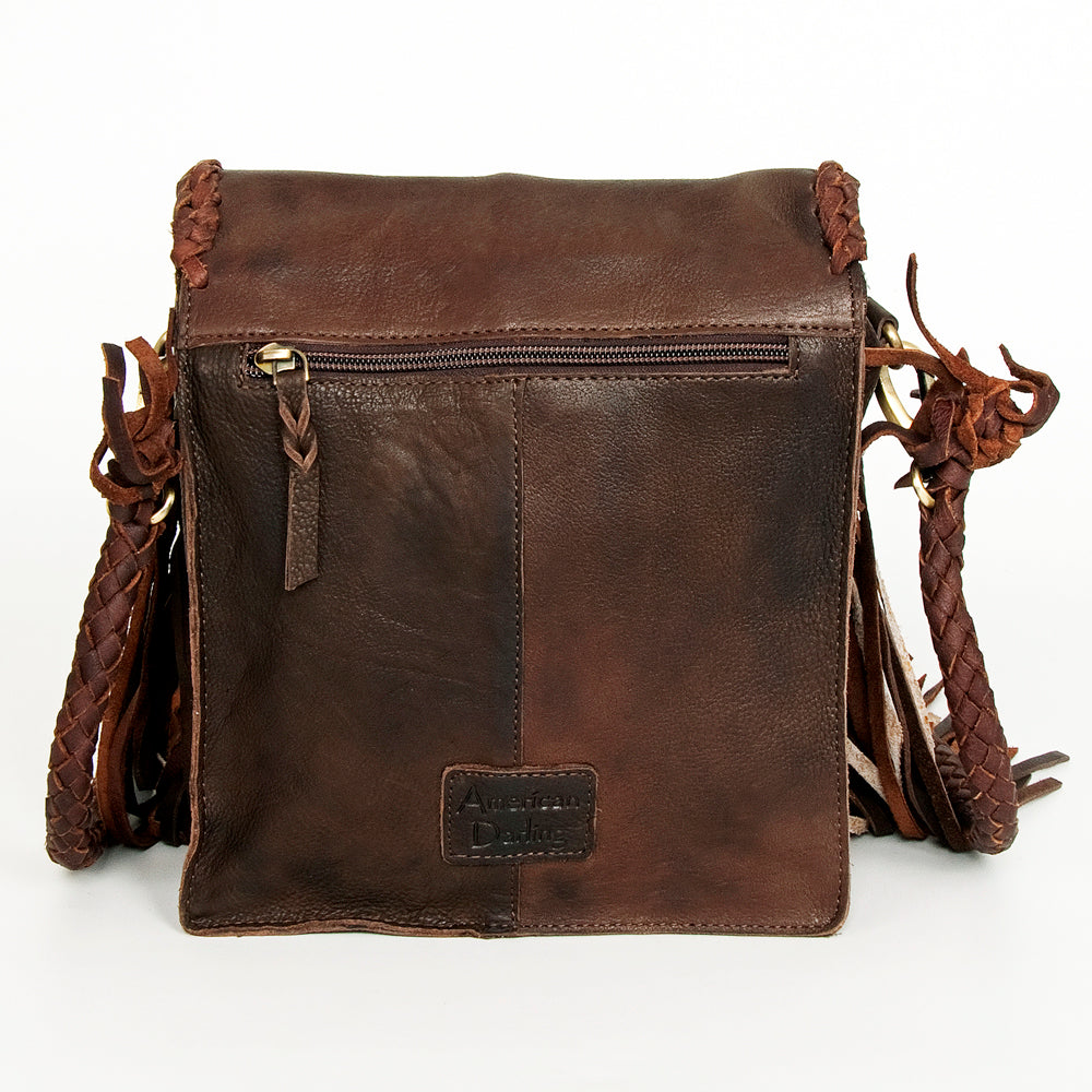 American Darling Messenger Genuine Leather Women Bag Western Handbag Purse