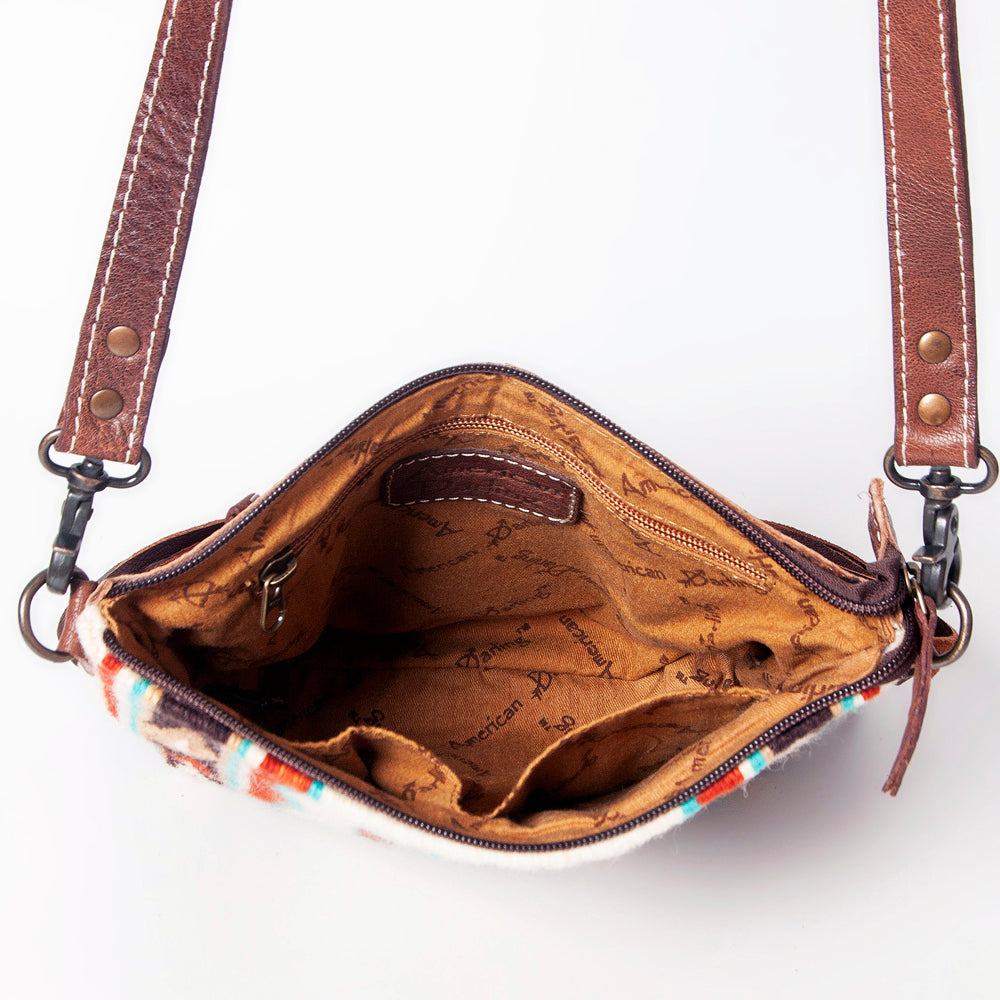 American Darling Cross Body Saddle Blanket Genuine Leather women bag western handbag purse