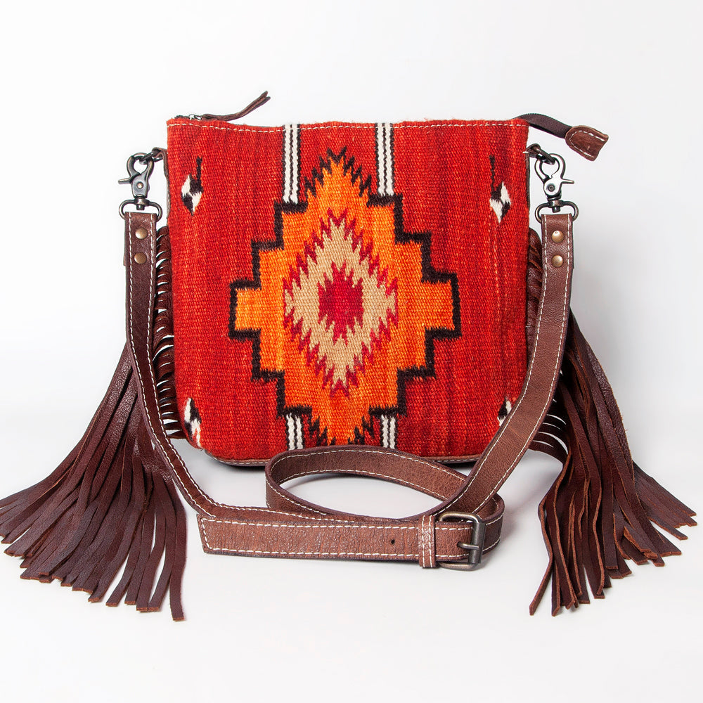 American Darling Cross Body Saddle Blanket Genuine Leather women bag western handbag purse