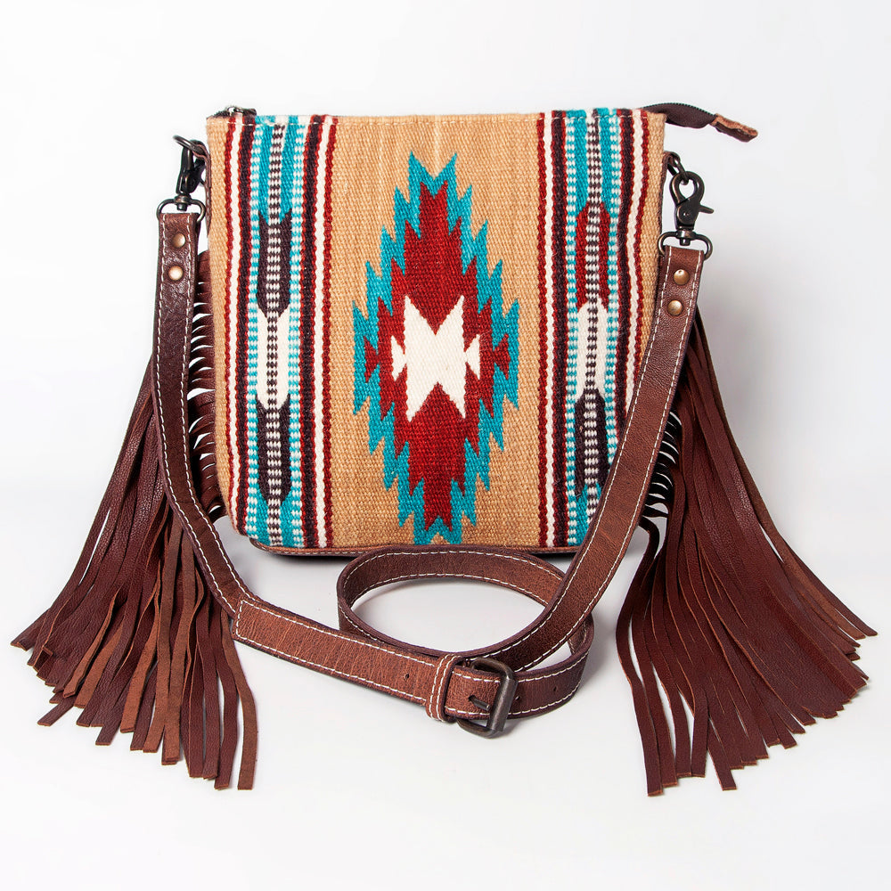 American Darling Cross Body Saddle Blanket Genuine Leather women bag western handbag purse