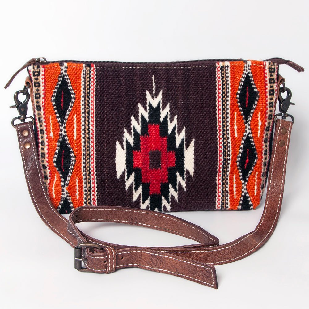 American Darling Cross Body Saddle Blanket Genuine Leather women bag western handbag purse