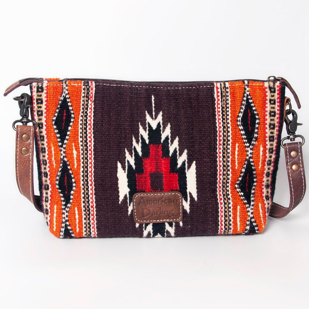 American Darling Cross Body Saddle Blanket Genuine Leather women bag western handbag purse