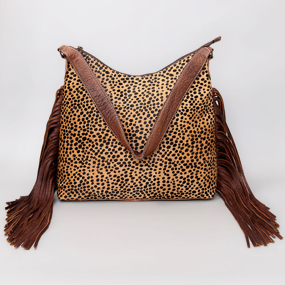 American Darling ADBG1020A Hobo Hair-On Genuine Leather women bag western handbag purse