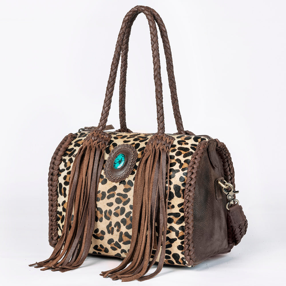 American Darling Duffel Genuine Leather Women Bag Western Handbag Purse
