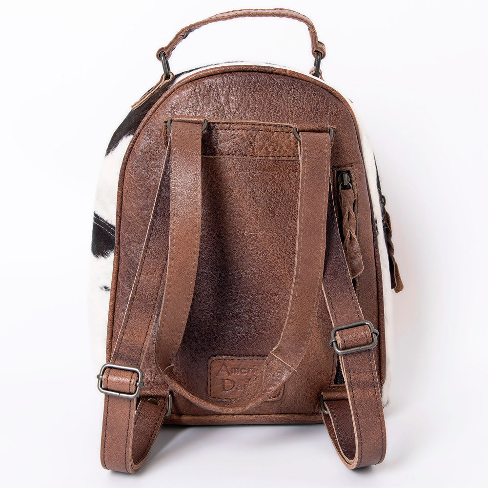 American Darling Hair On Genuine Leather Women Bag Western Handbag Purse