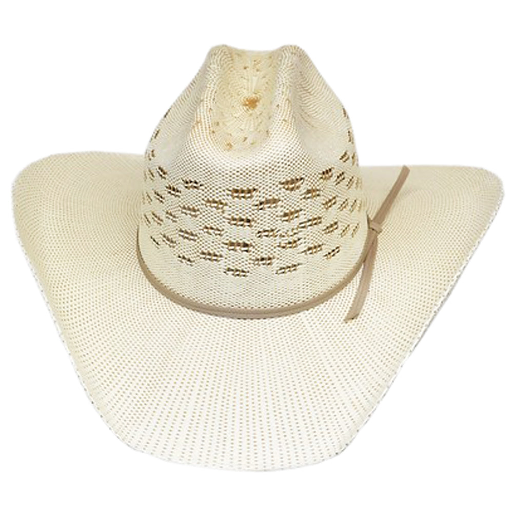 Lonestar  The Ranch Vented Straw Bangora a Cattlemans Crease 4 1/4 Brim