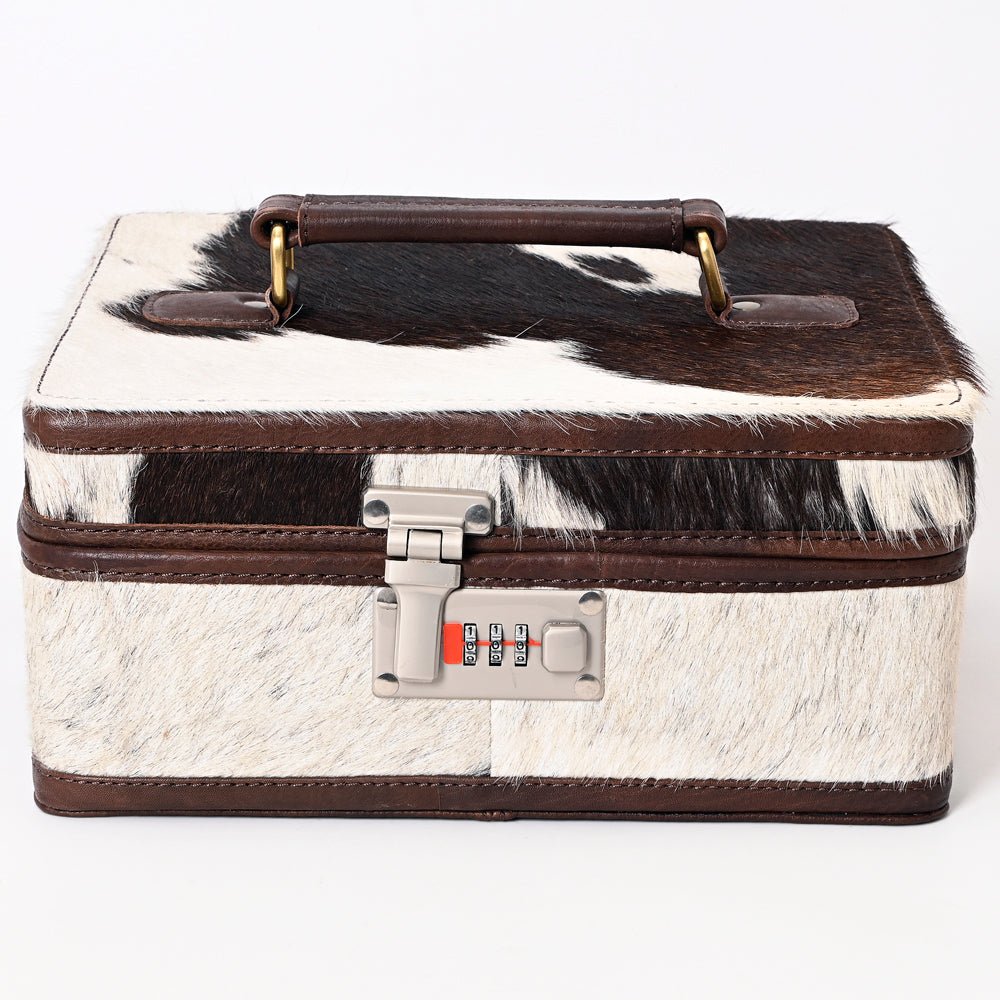 American Darling Hand Tooled Hair On Genuine Leather Women Bag Western Handbag Purse