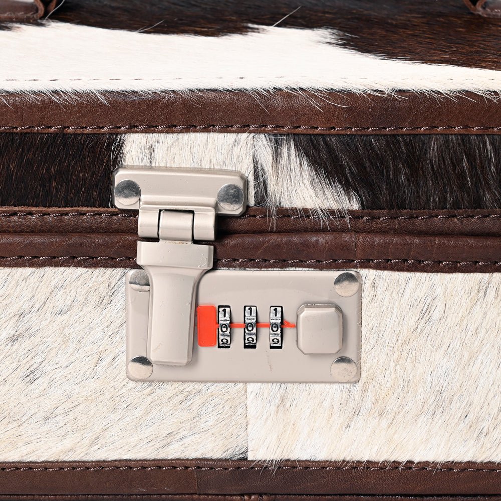 American Darling Hand Tooled Hair On Genuine Leather Women Bag Western Handbag Purse