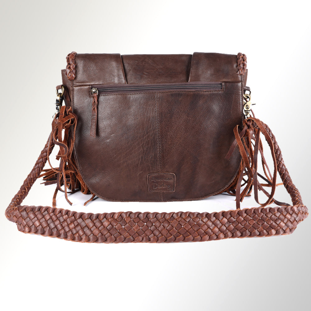 American Darling ADBGM321 Crossbody Genuine Leather Women Bag Western Handbag Purse
