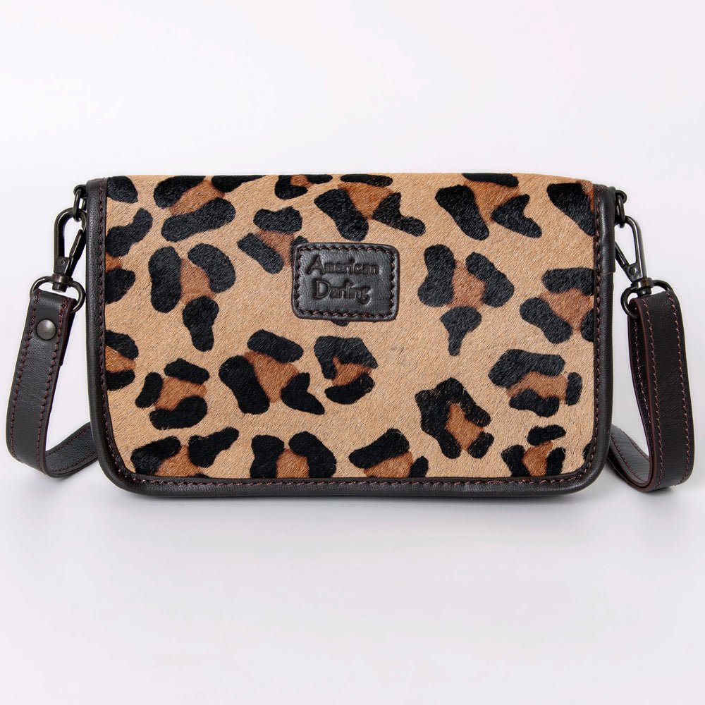 American Darling Cross Body I Hand Tooled Hair-On Genuine Leather Women Bag Western Handbag Purse