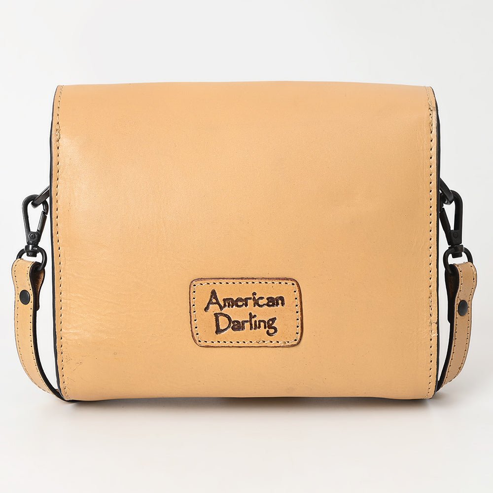 American Darling Hand Tooled Genuine Leather Women Bag Western Handbag Purse