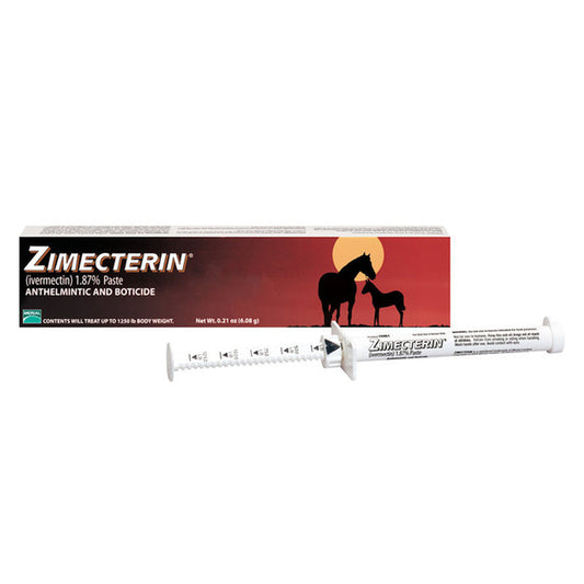 Merial  Horse Dewormer Zimecterin Paste 1 Dose