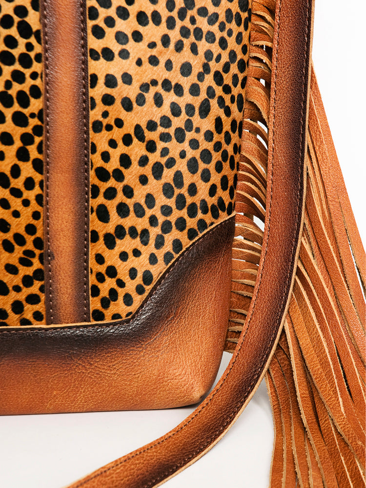 American Darling ADBG1030B Tote Hair-On Genuine Leather women bag western handbag purse