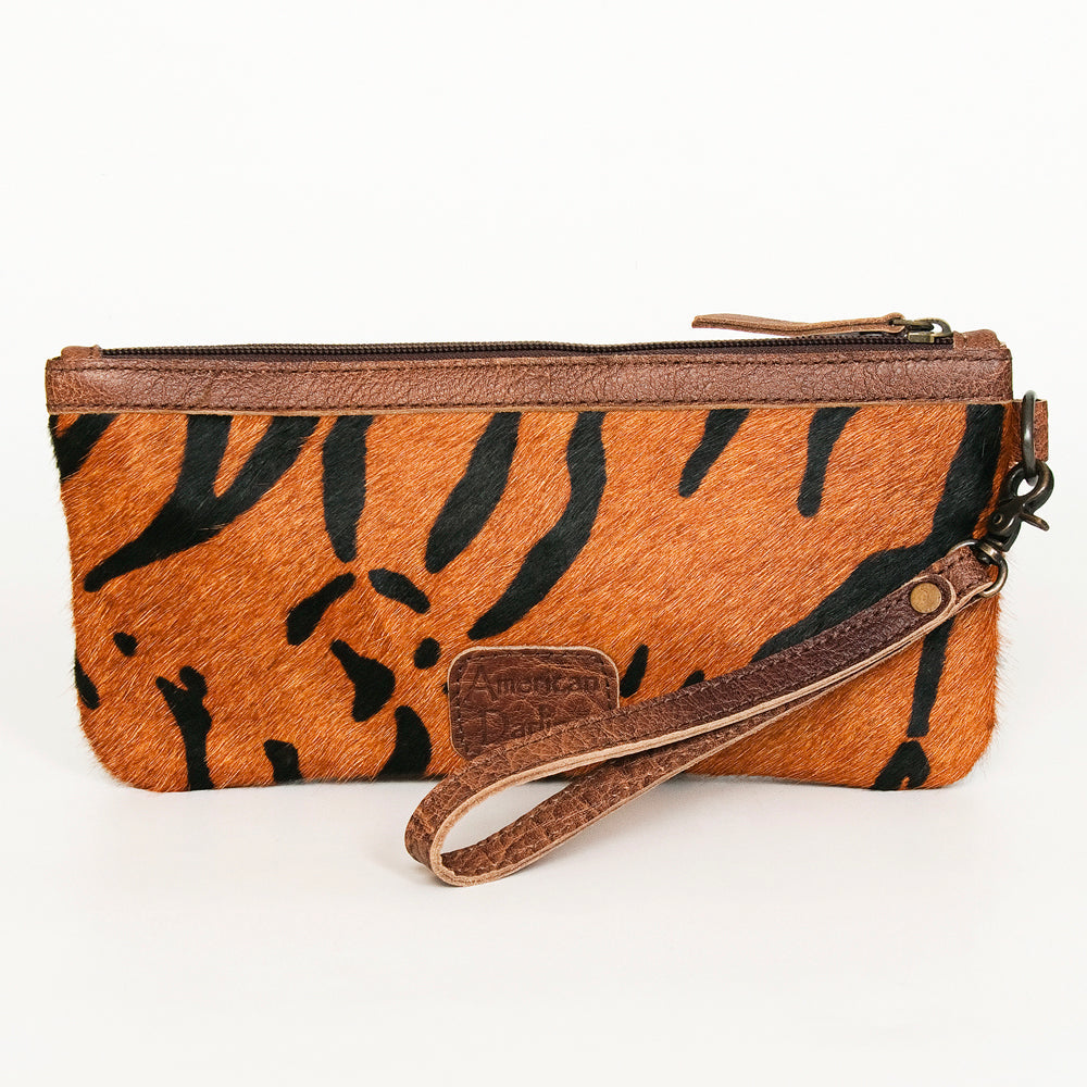 American Darling Wristlet Hair on Genuine Leather Western Women Bag | Handbag Purse | Women Wristlet | Wristlet Wristlet | Travel Wristlet | Leather Wristlet | Clutch Wristlet