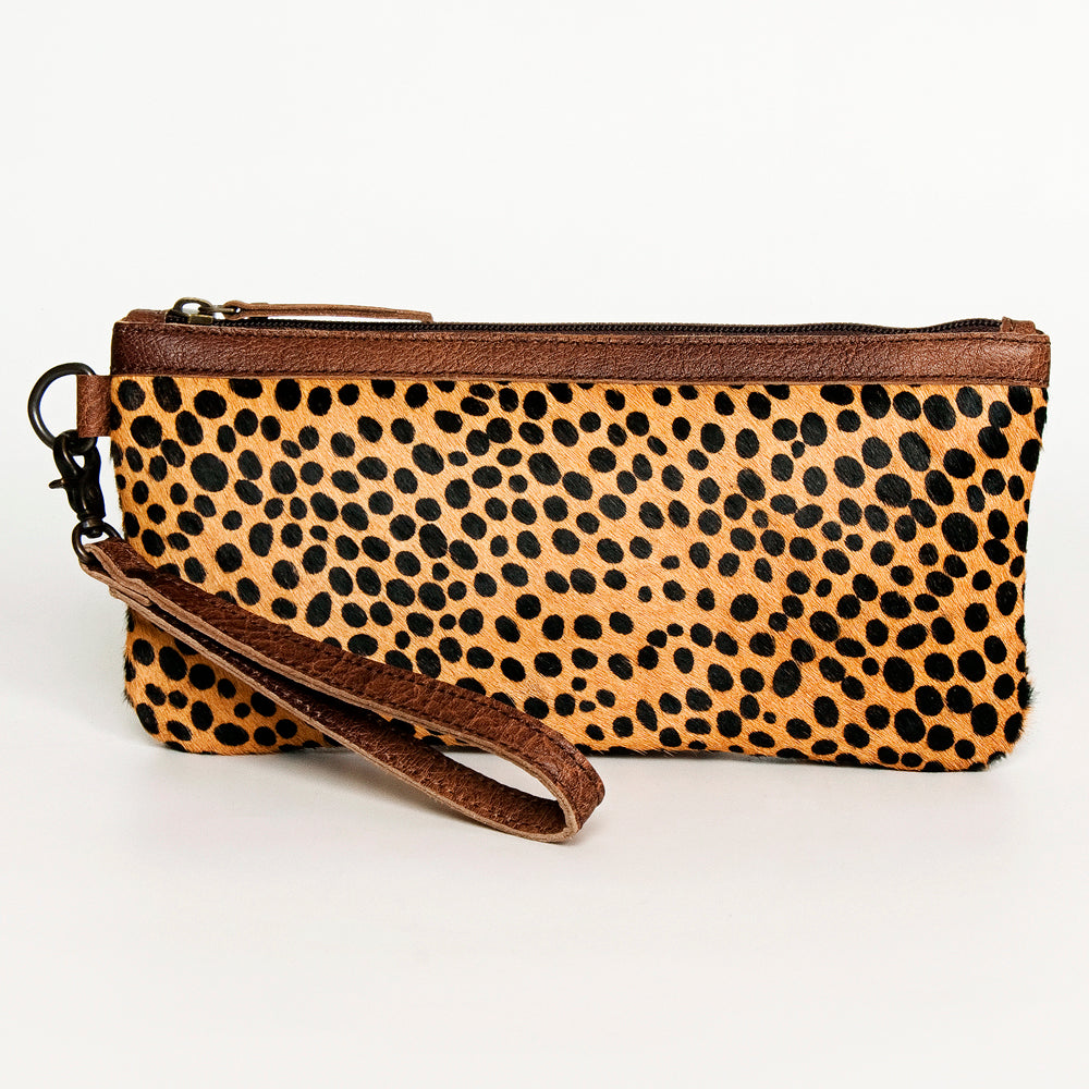 American Darling Clutch Hair on Genuine Leather Western Women Bag Handbag Purse | Cute Clutch Bag | Leather Clutch Bag | Clutch Purse