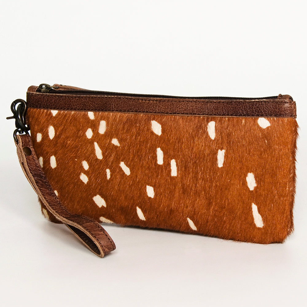 American Darling Clutch Hair on Genuine Leather Western Women Bag Handbag Purse | Cute Clutch Bag | Leather Clutch Bag | Clutch Purse