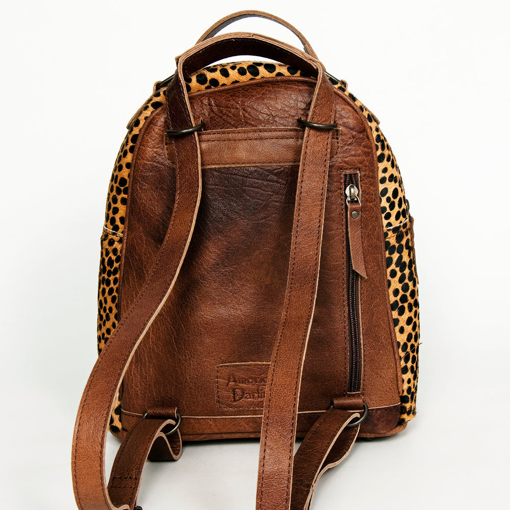 American Darling Hair On Genuine Leather Women Bag Western Handbag Purse