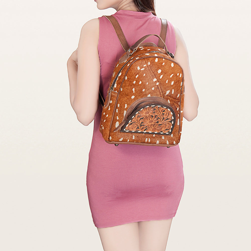 American Darling Hair On Genuine Leather Women Bag Western Handbag Purse