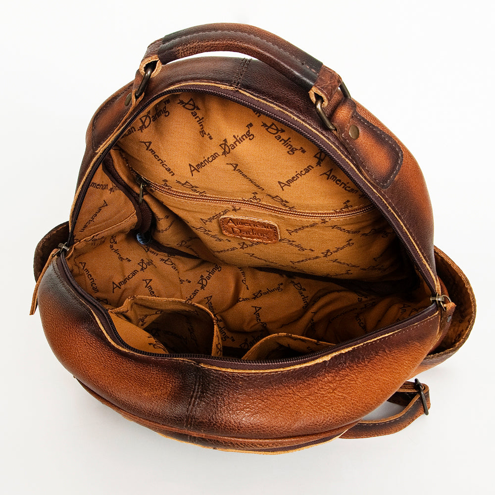 ADBG944A American Darling Saddle Blanket Genuine Leather Women Bag Western Handbag Purse