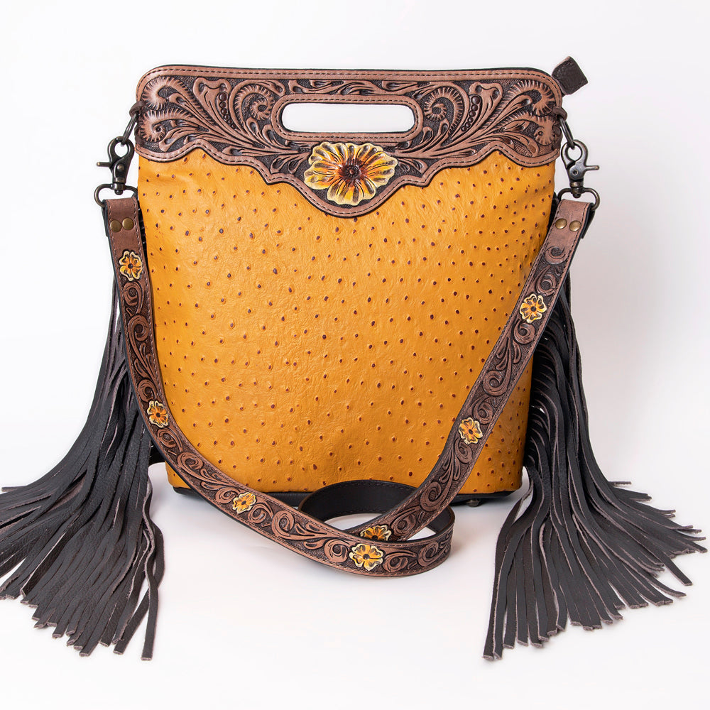 OHLAY KBG188 Clutch Hand Tooled Genuine Leather women bag western handbag purse