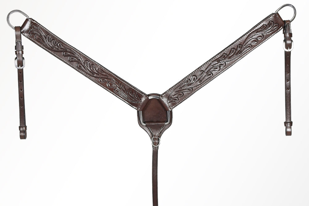 Comfytack Western Horse Barrel Racing Trail Saddle Tack Set Genuine Leather