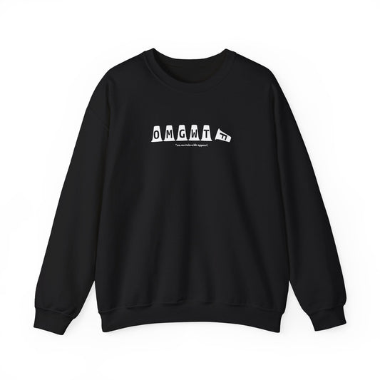 Unisex Heavy Blend™ Crewneck Sweatshirt - OMGWTF - Tilted