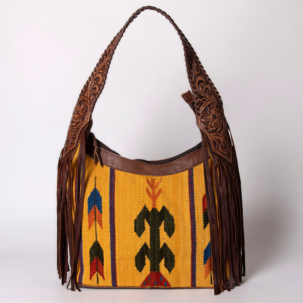 American Darling Hobo Hair On Genuine Leather women bag western handbag purse