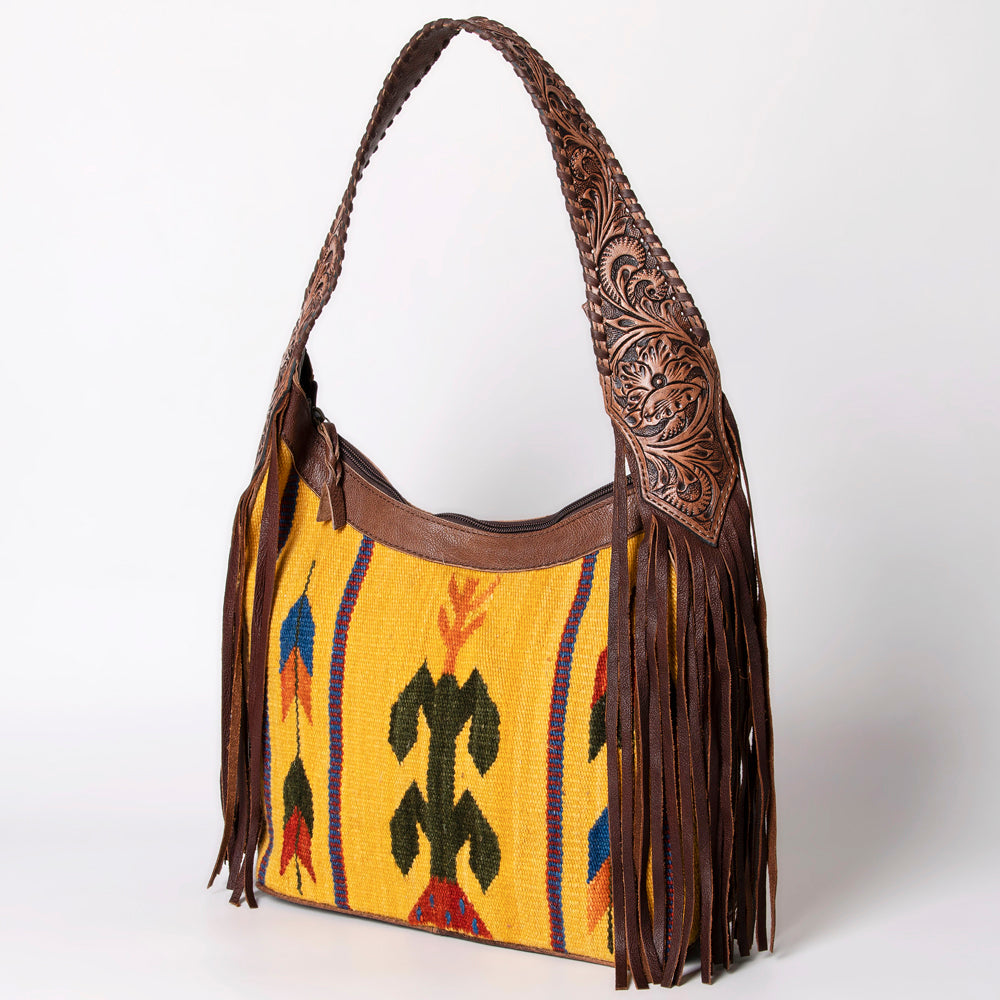 American Darling Hobo Hair On Genuine Leather women bag western handbag purse