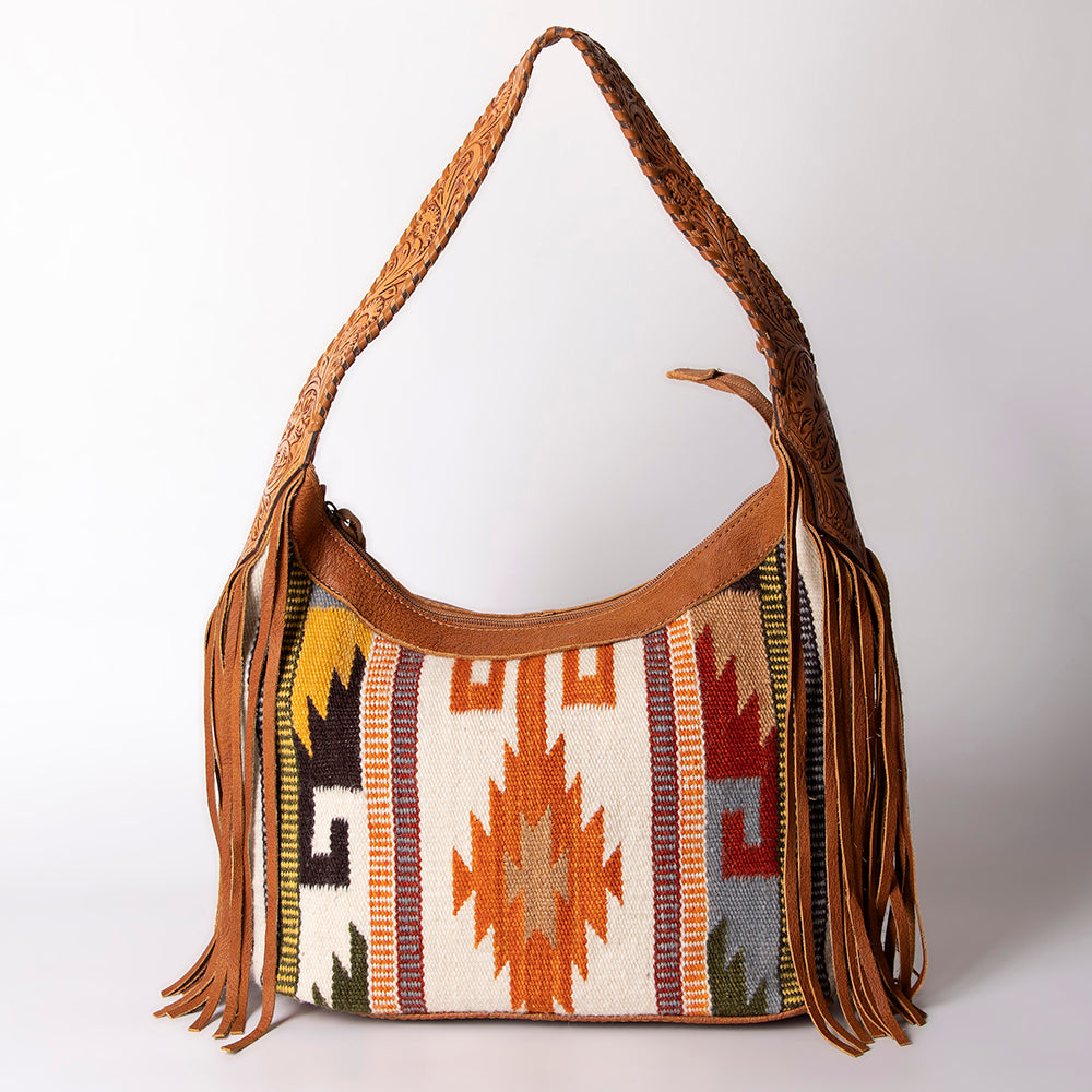 American Darling Hobo Hair On Genuine Leather women bag western handbag purse