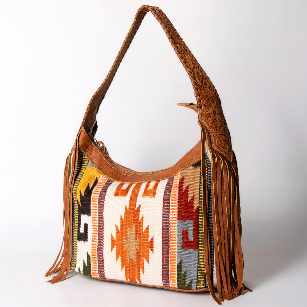 American Darling Hobo Hair On Genuine Leather women bag western handbag purse