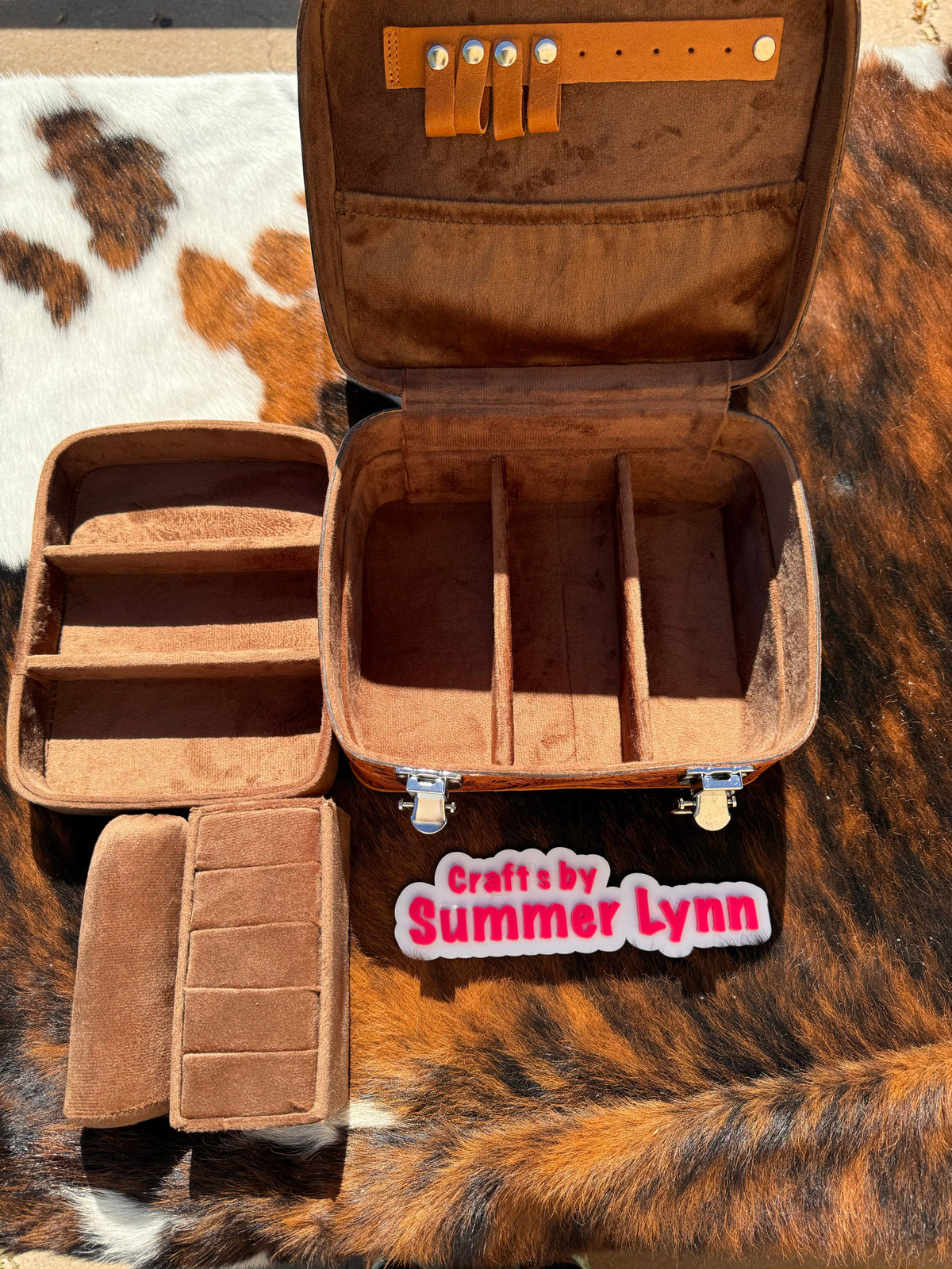 Xl tooled Jewelry case