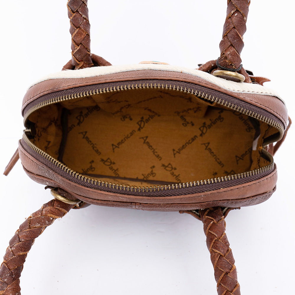 American Darling Tote Hair On Genuine Leather Women Bag Western Handbag Purse