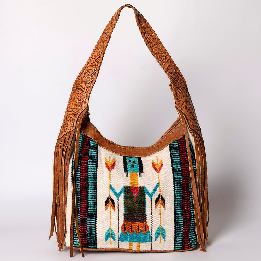 American Darling Hobo Hair On Genuine Leather women bag western handbag purse