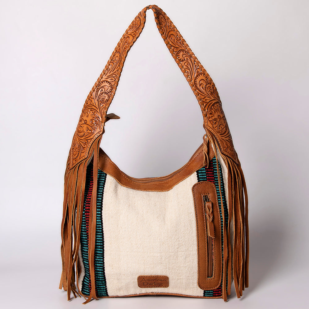 American Darling Hobo Hair On Genuine Leather women bag western handbag purse