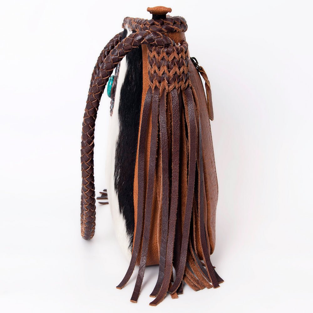 American Darling Hair On Genuine Leather Women Bag Western Handbag Purse