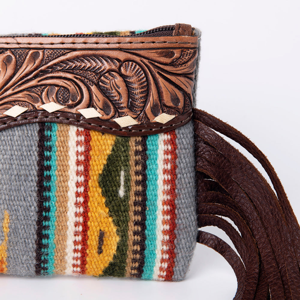 American Darling Wristlet Hair on Genuine Leather Western Women Bag | Handbag Purse | Women Wristlet | Wristlet Wristlet | Travel Wristlet | Leather Wristlet | Clutch Wristlet