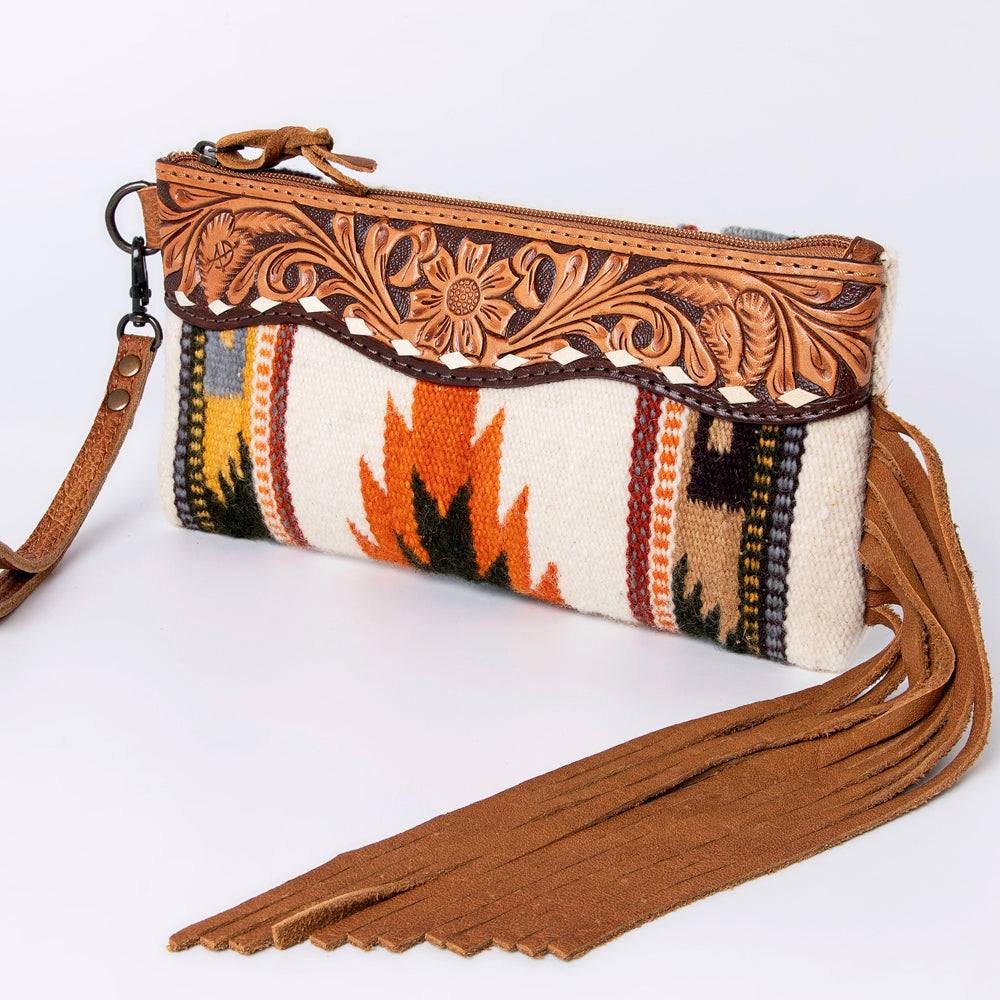 American Darling Wristlet Hair on Genuine Leather Western Women Bag | Handbag Purse | Women Wristlet | Wristlet Wristlet | Travel Wristlet | Leather Wristlet | Clutch Wristlet