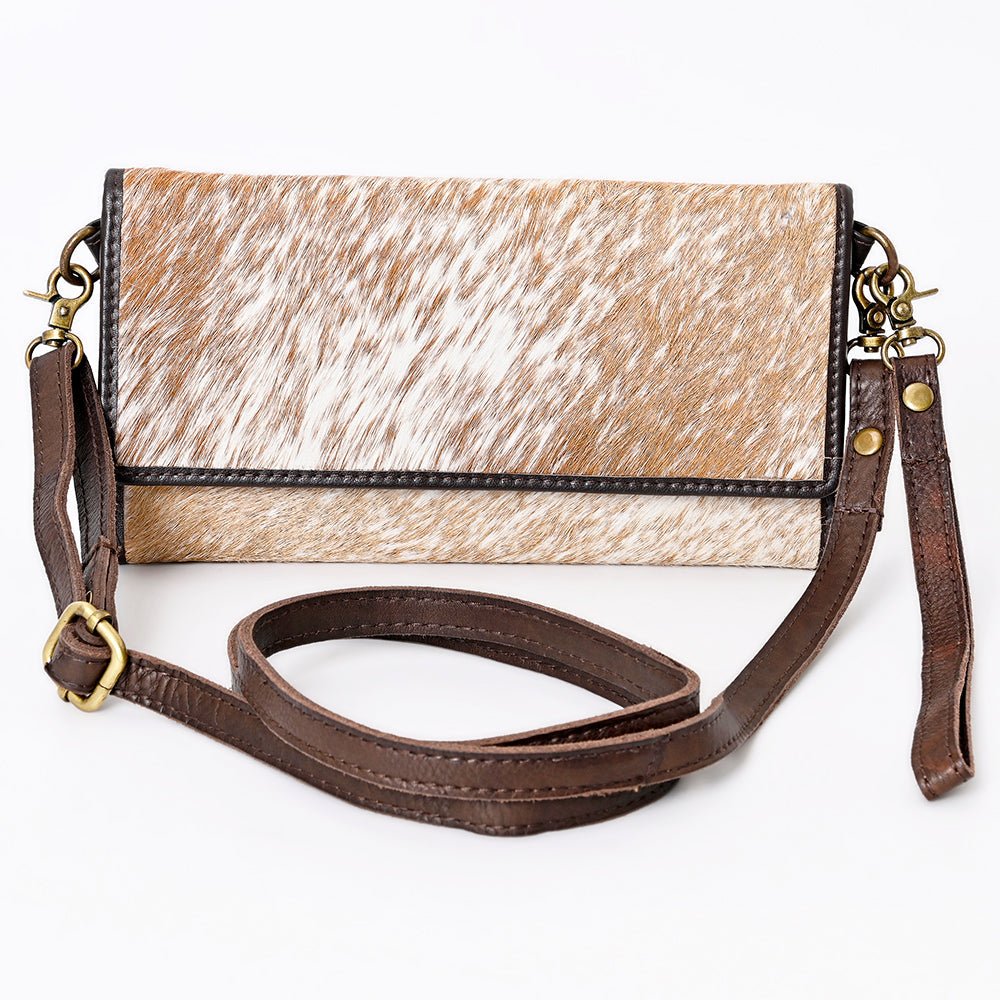 American Darling Hair On Genuine Leather Women Bag Western Handbag Purse