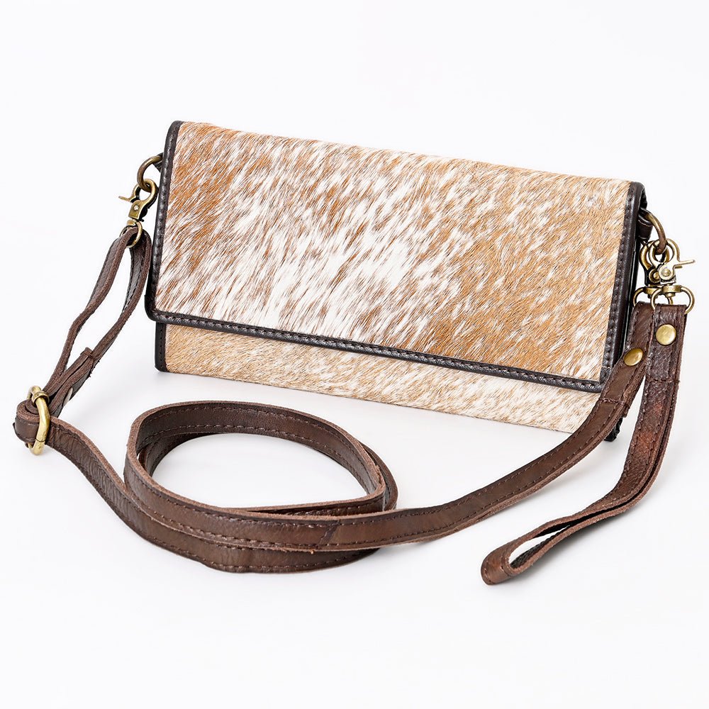 American Darling Hair On Genuine Leather Women Bag Western Handbag Purse