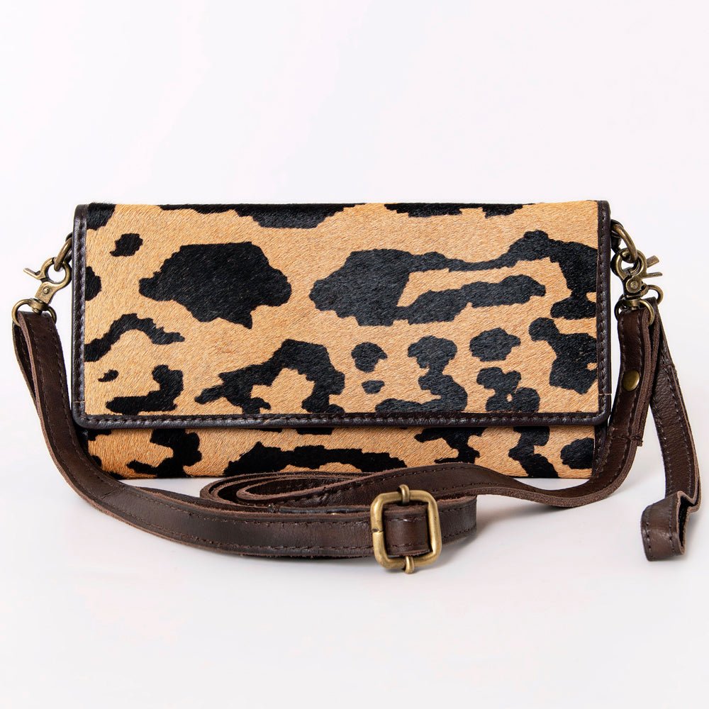 American Darling Hair On Genuine Leather Women Bag Western Handbag Purse