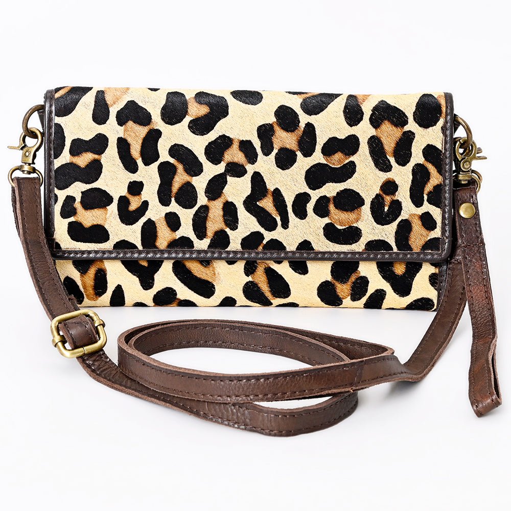 American Darling Hair On Genuine Leather Women Bag Western Handbag Purse