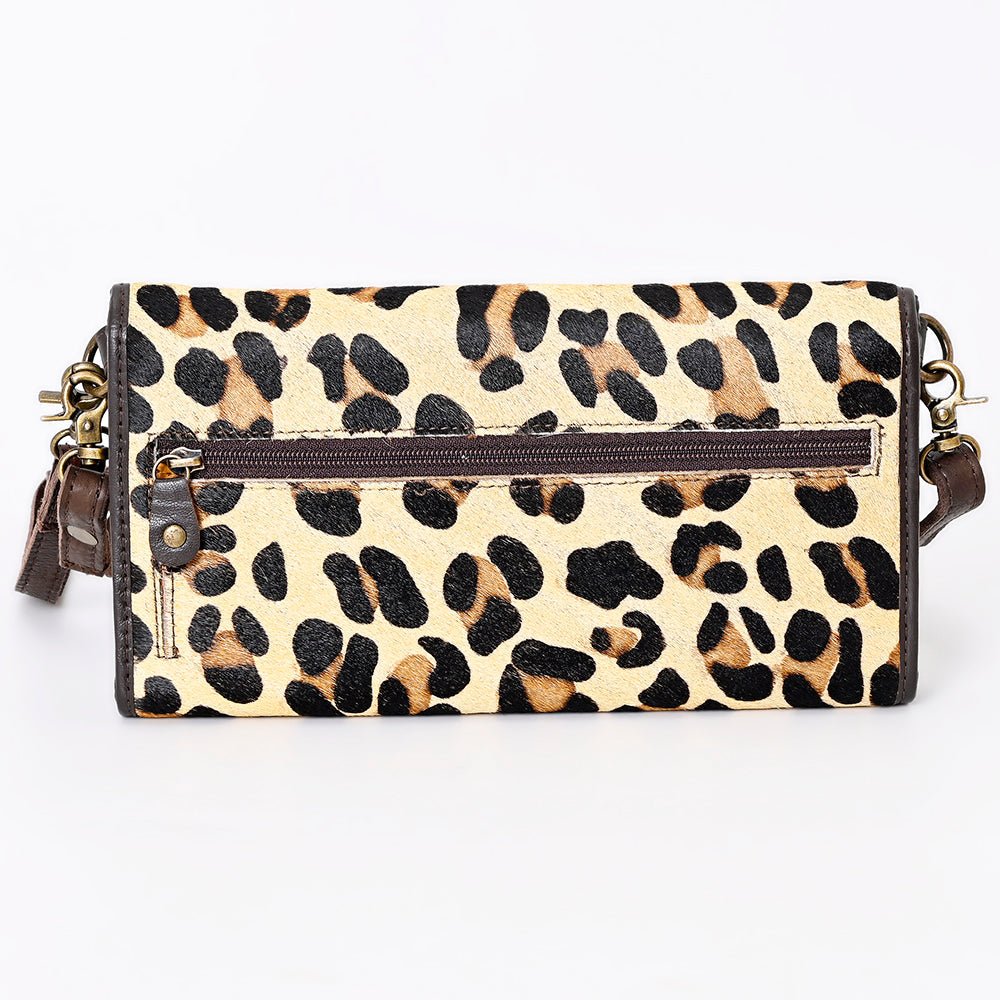 American Darling Hair On Genuine Leather Women Bag Western Handbag Purse