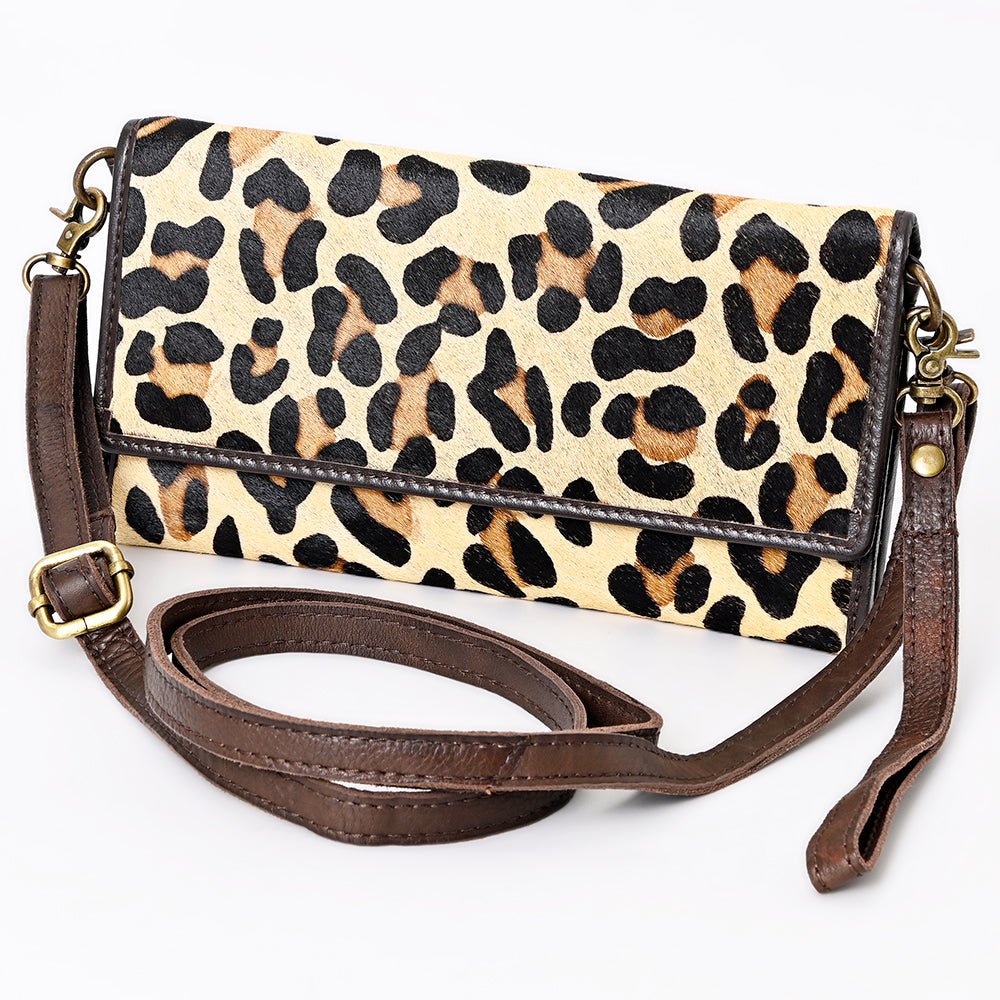 American Darling Hair On Genuine Leather Women Bag Western Handbag Purse