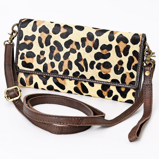 American Darling Hair On Genuine Leather Women Bag Western Handbag Purse