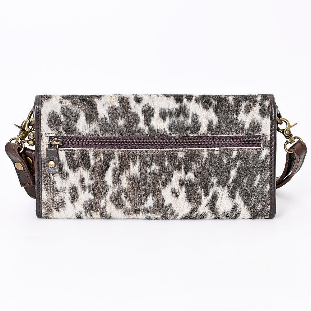 American Darling Hair On Genuine Leather Women Bag Western Handbag Purse