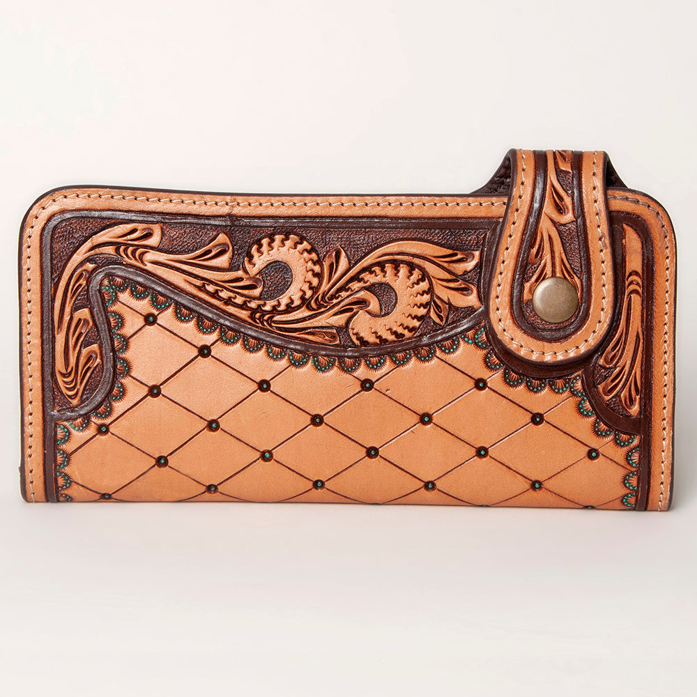 American Darling Hand Tooled Genuine Leather Women Bag Western Handbag Purse