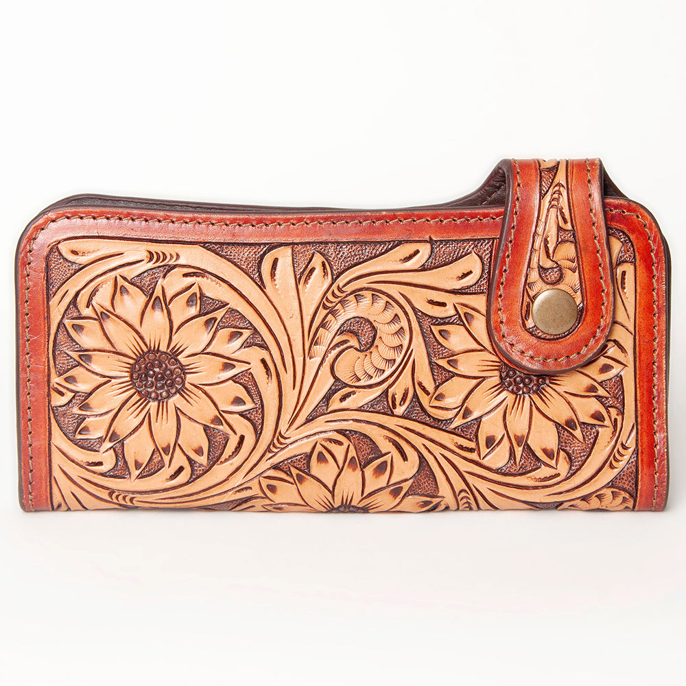American Darling Hand Tooled Genuine Leather Women Bag Western Handbag Purse